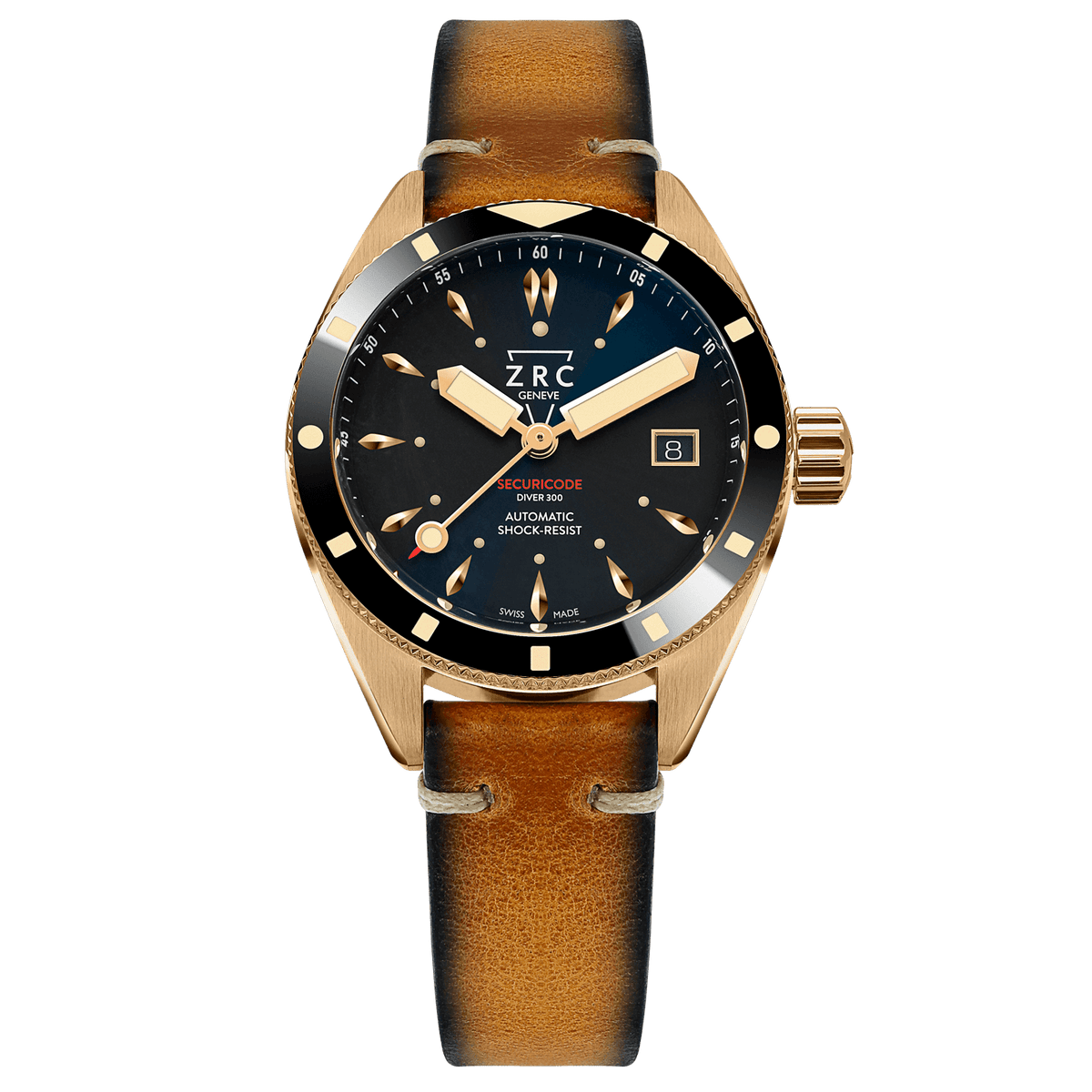 SECURICODE DIVER 300 BRONZE – Chatel Atelier-La Passion Horlogere