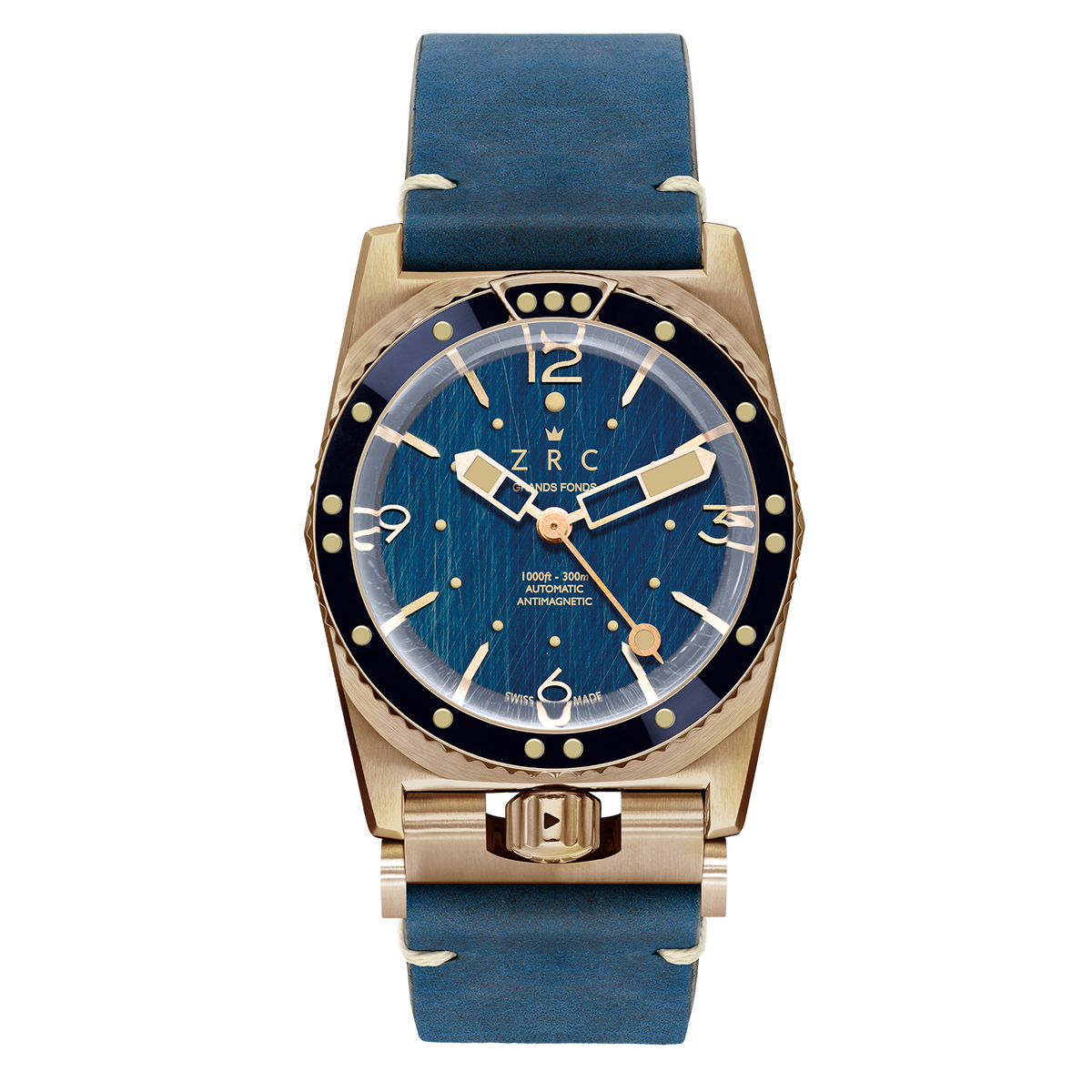1964 VINTAGE SPIRIT BRONZE BLUE DIAL – Chatel Atelier-La Passion