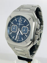 Load image into Gallery viewer, BR05 Chronograph 42mm Automatic Blue Dial Steel