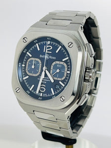 BR05 Chronograph 42mm Automatic Blue Dial Steel