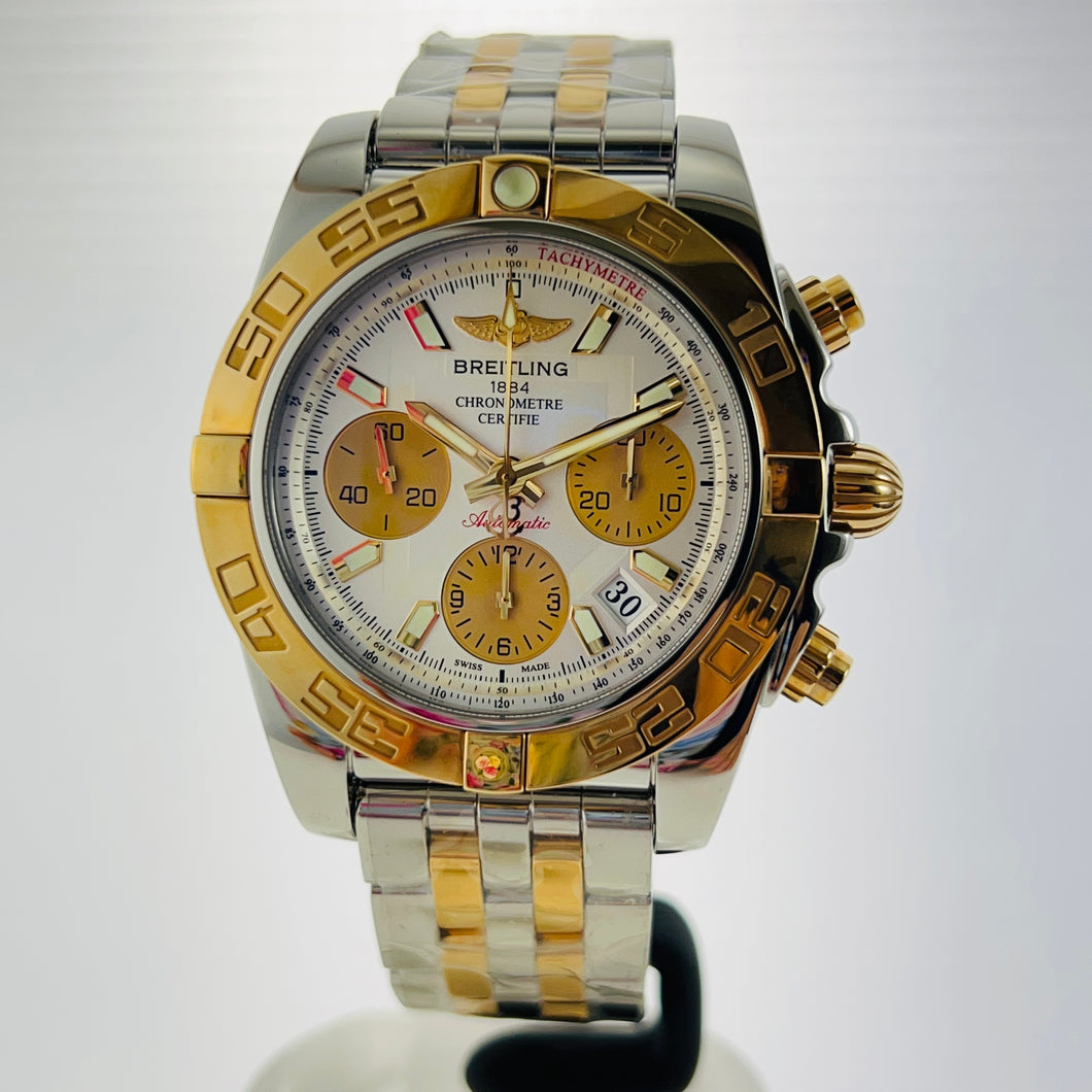 BREITLING CHRONOMAT 18K/SS 41 MM