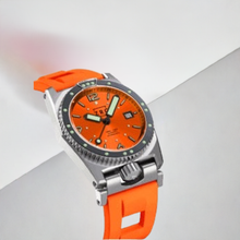 Load image into Gallery viewer, 1964 FRENCH NAVY REISSUE TANGERINE DIAL STEEL