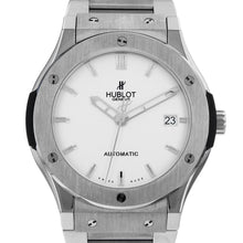 Load image into Gallery viewer, HUBLOT CLASSIC FUSION 45MM TITANIUM SILVER DIAL